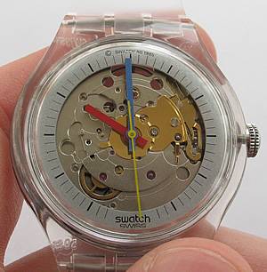 My New Automatic Swatch Jelly Fish WatchReport