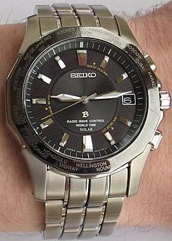Review of the Seiko Brightz World Time Solar Atomic Watch 