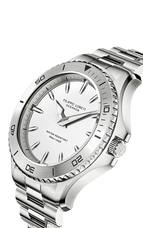 Filippo Loreti s New Okeanos Classic White Link Exudes Charming Elegance WatchReport