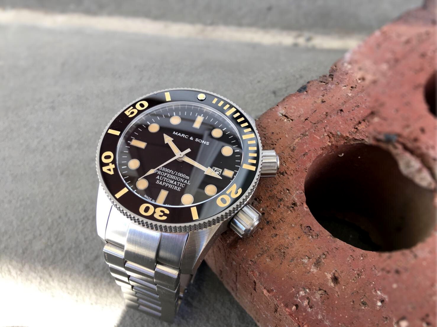 Marc & Sons Diver Watch Professional