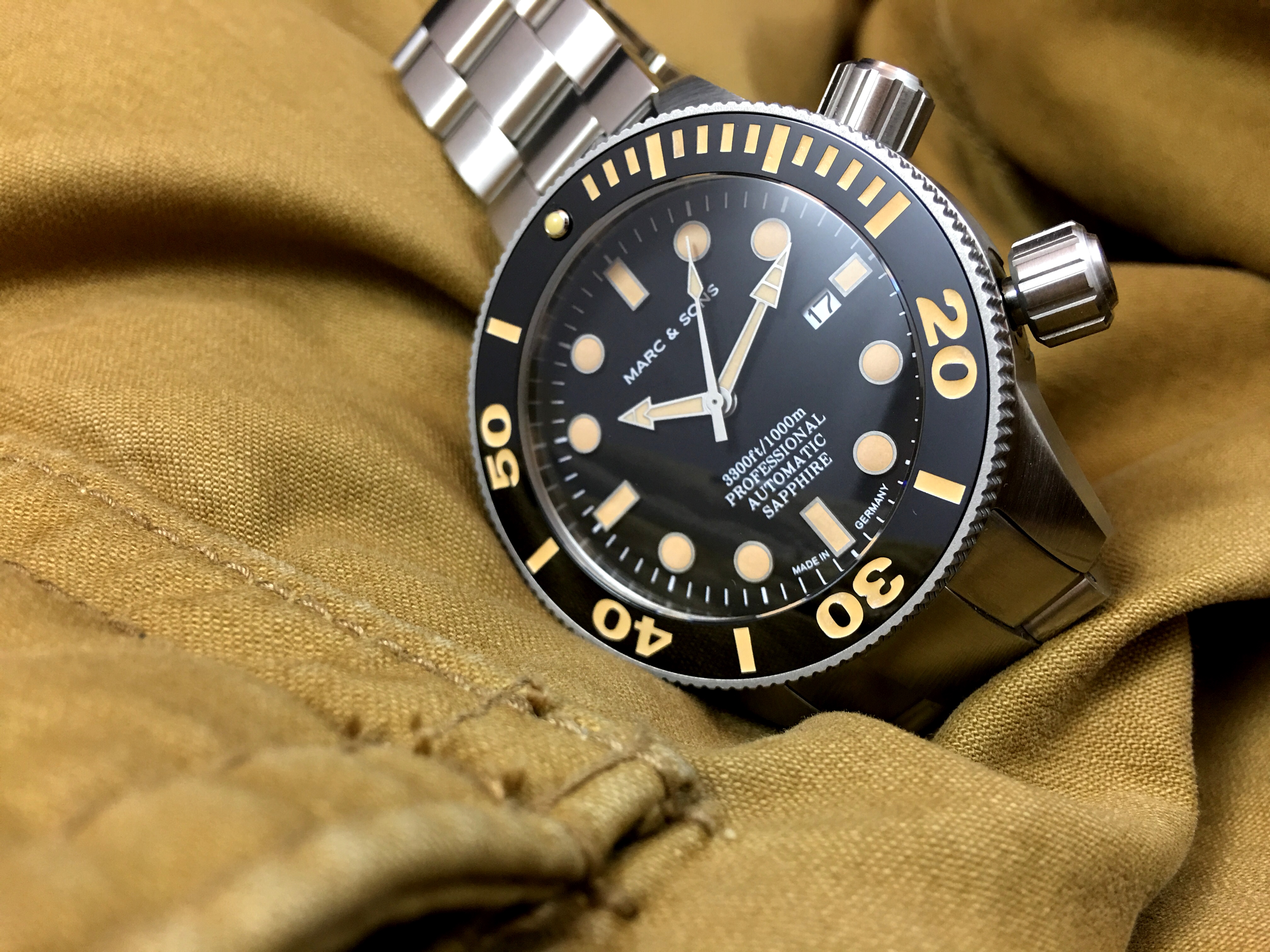 Marc & Sons Diver Watch Professional