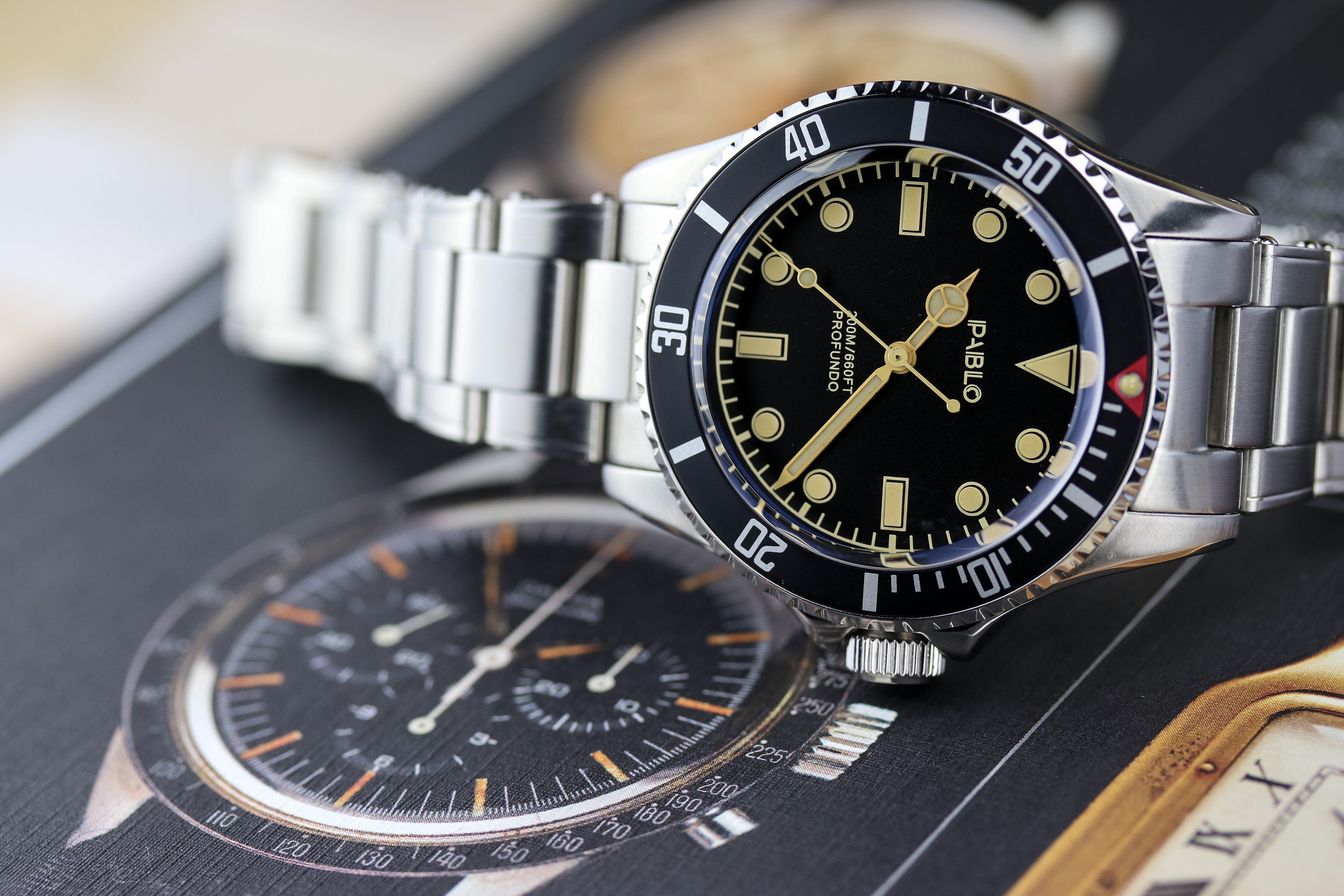 vintage submariner homage