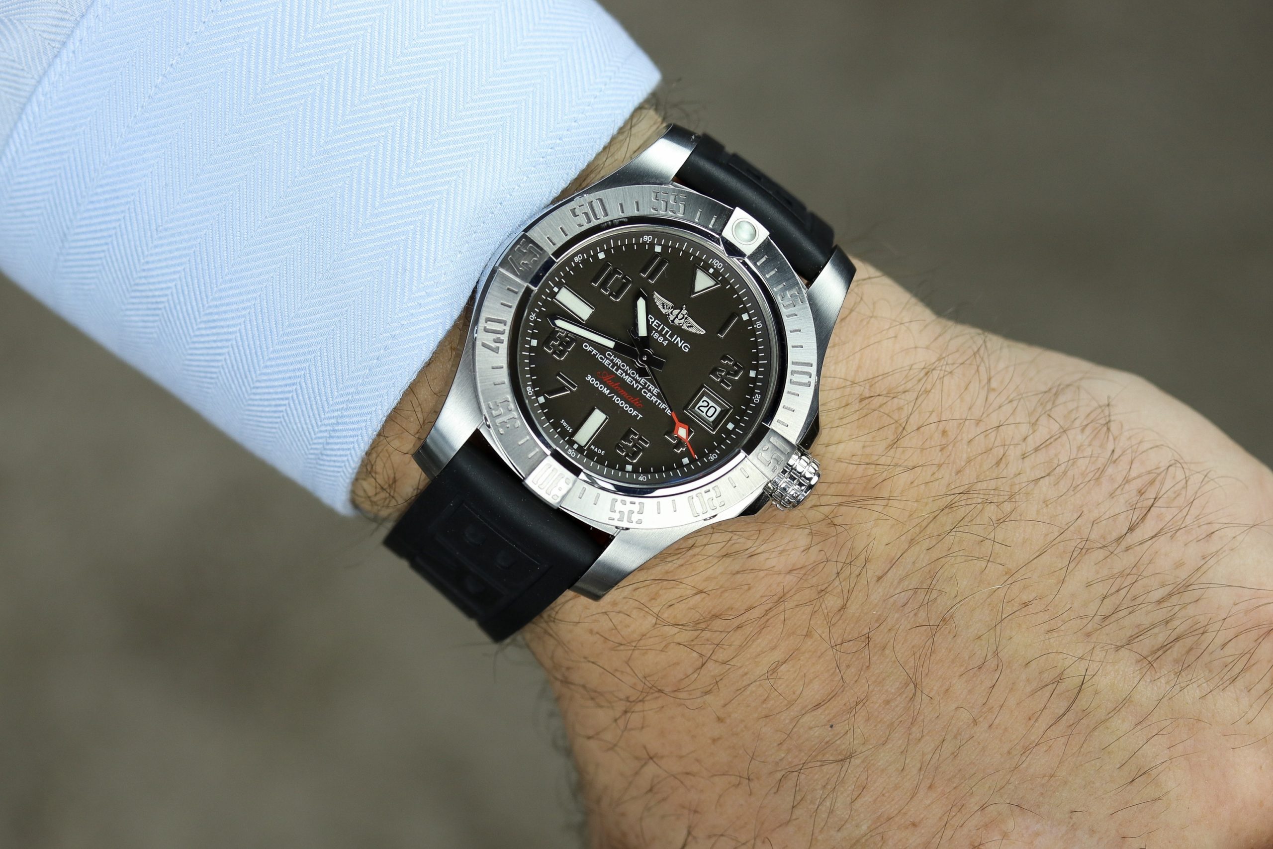 Breitling Avenger II Seawolf Hands on Watch Review WatchReport