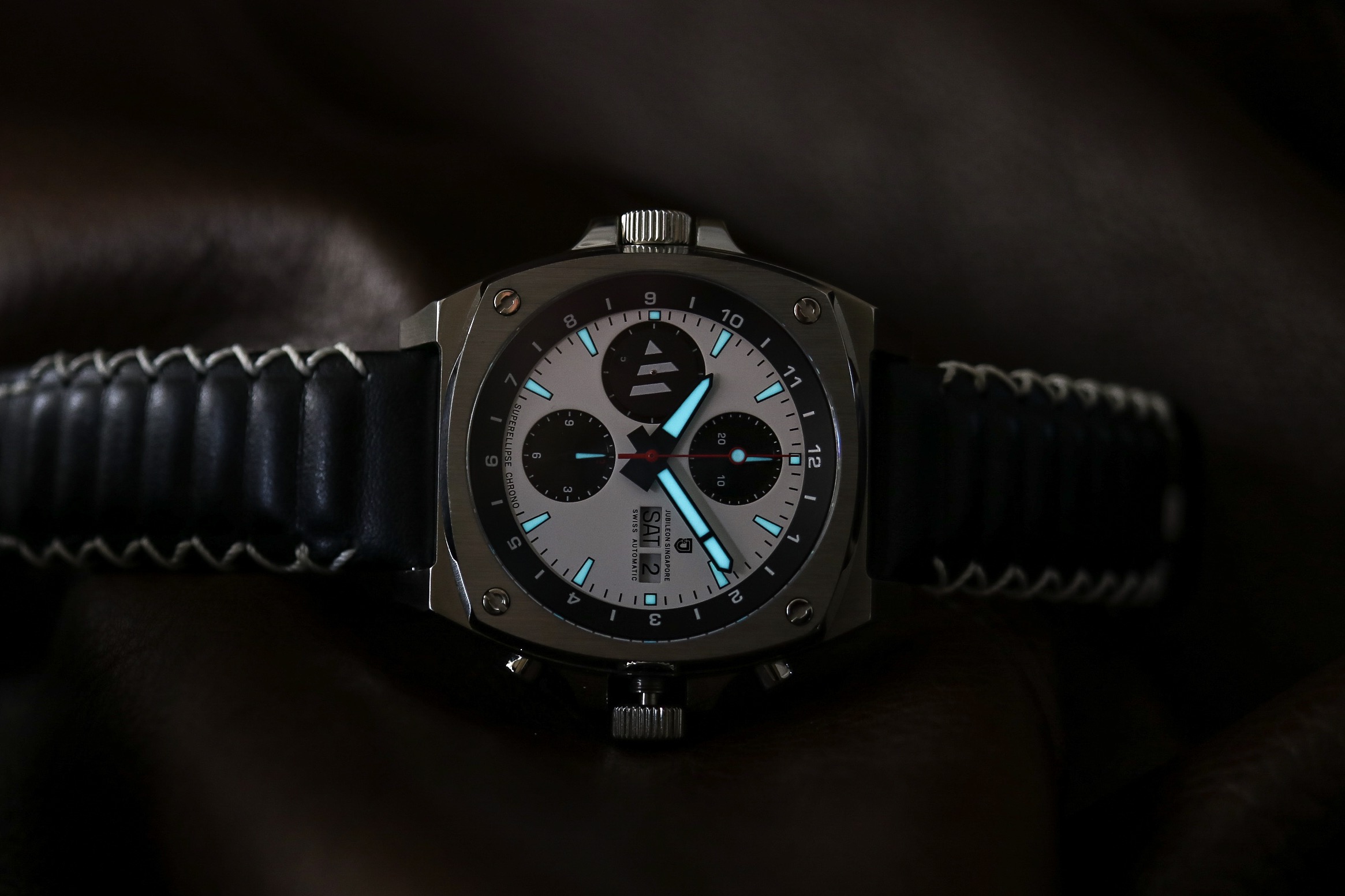 Jubileon Superellipse Chronograph Watcha Edition