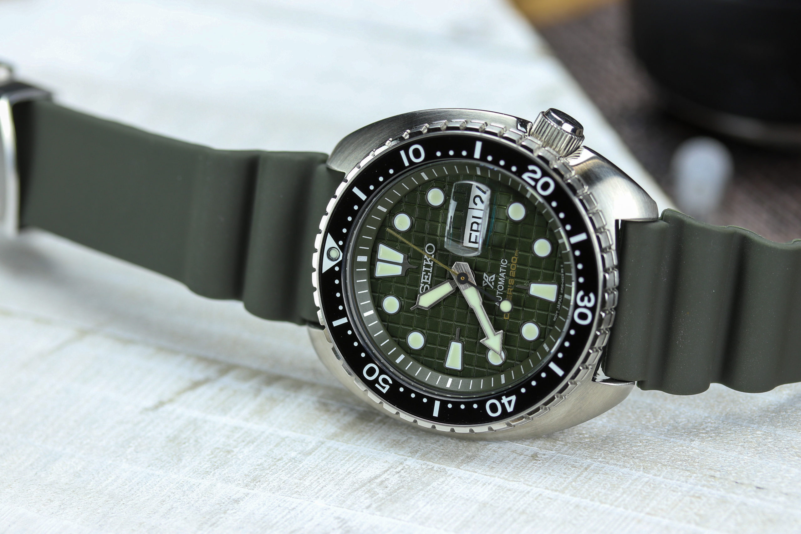 Seiko king turtle green dial hotsell