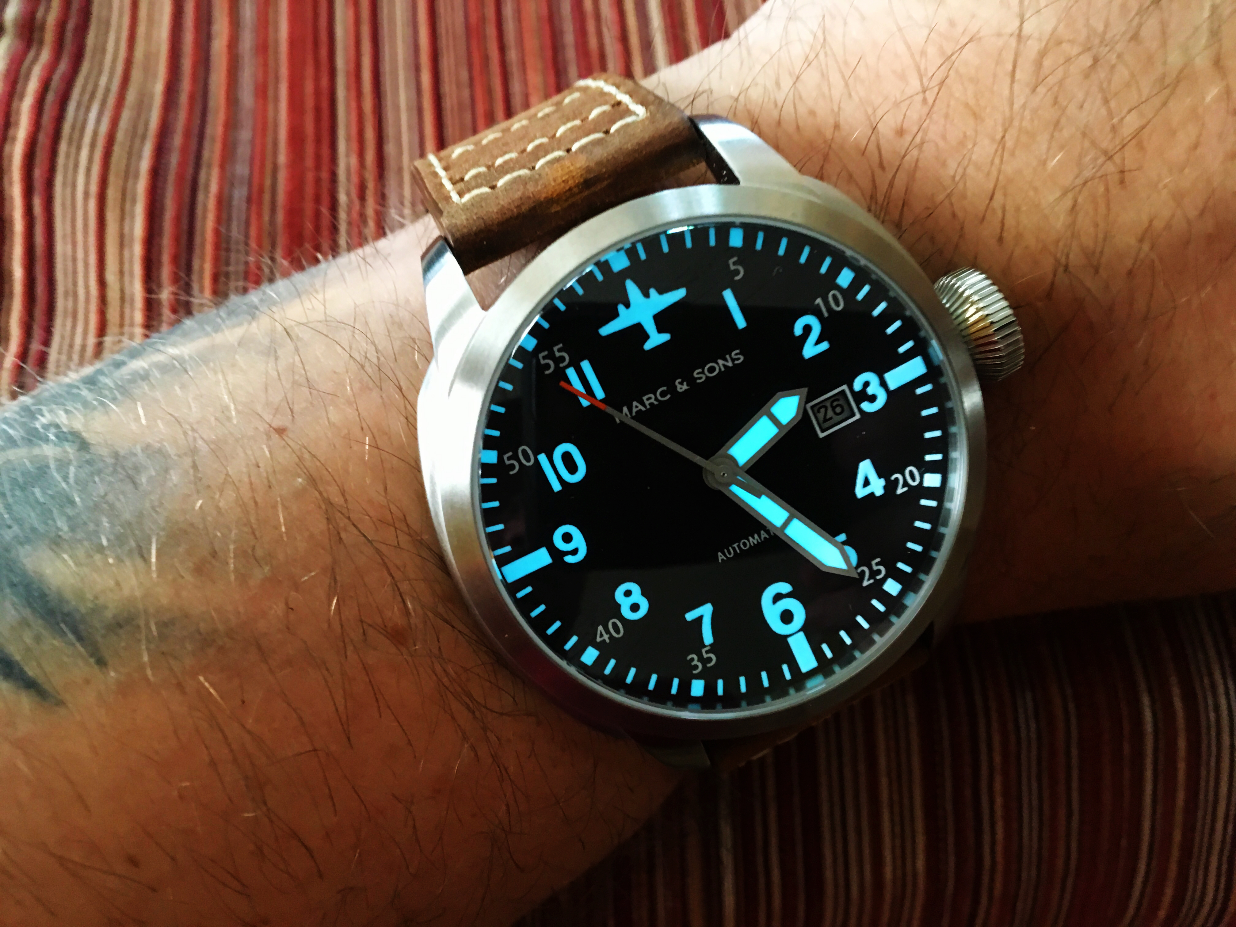 Marc and sons watches for sale deals