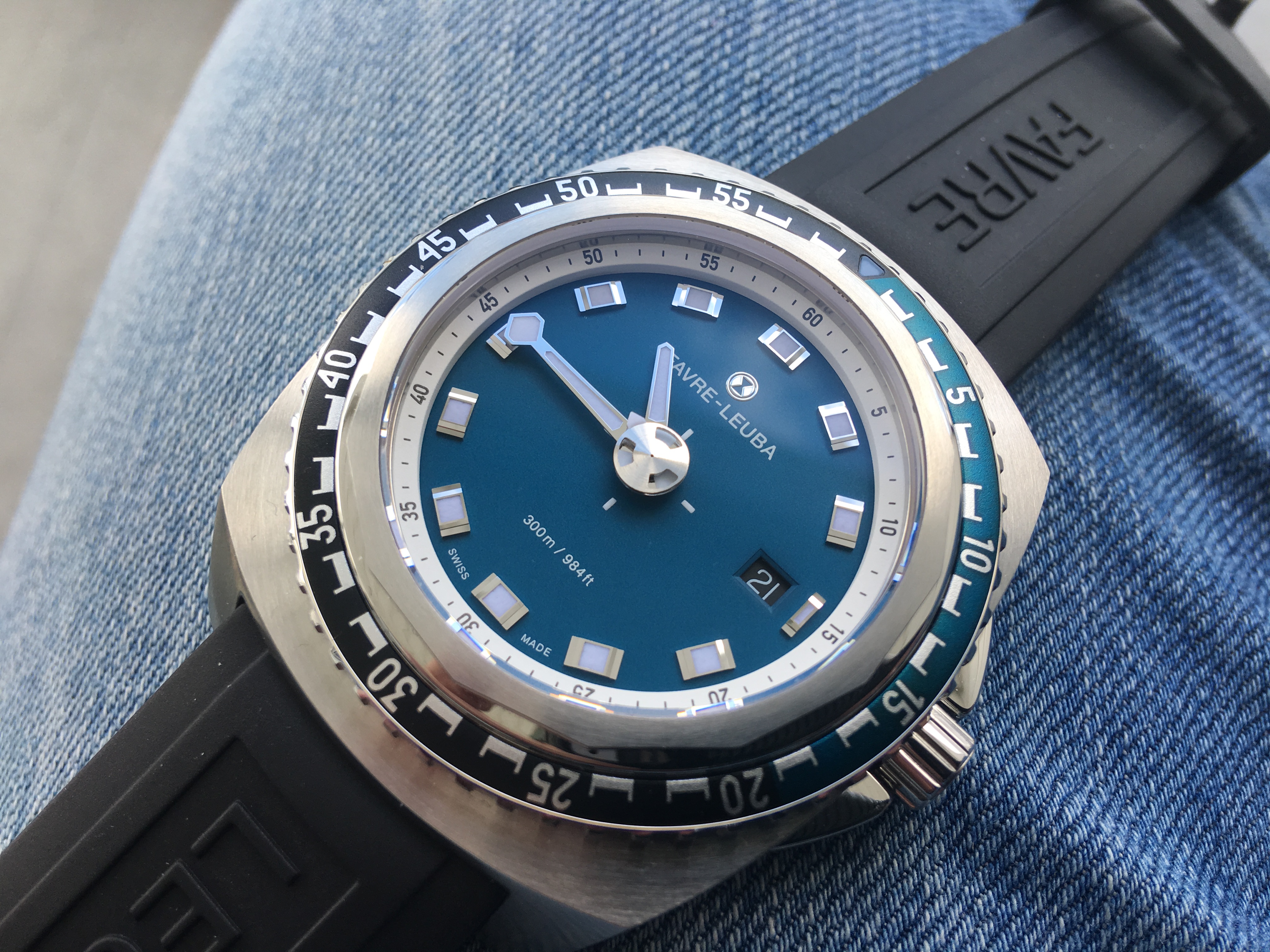 Favre leuba raider deep blue store