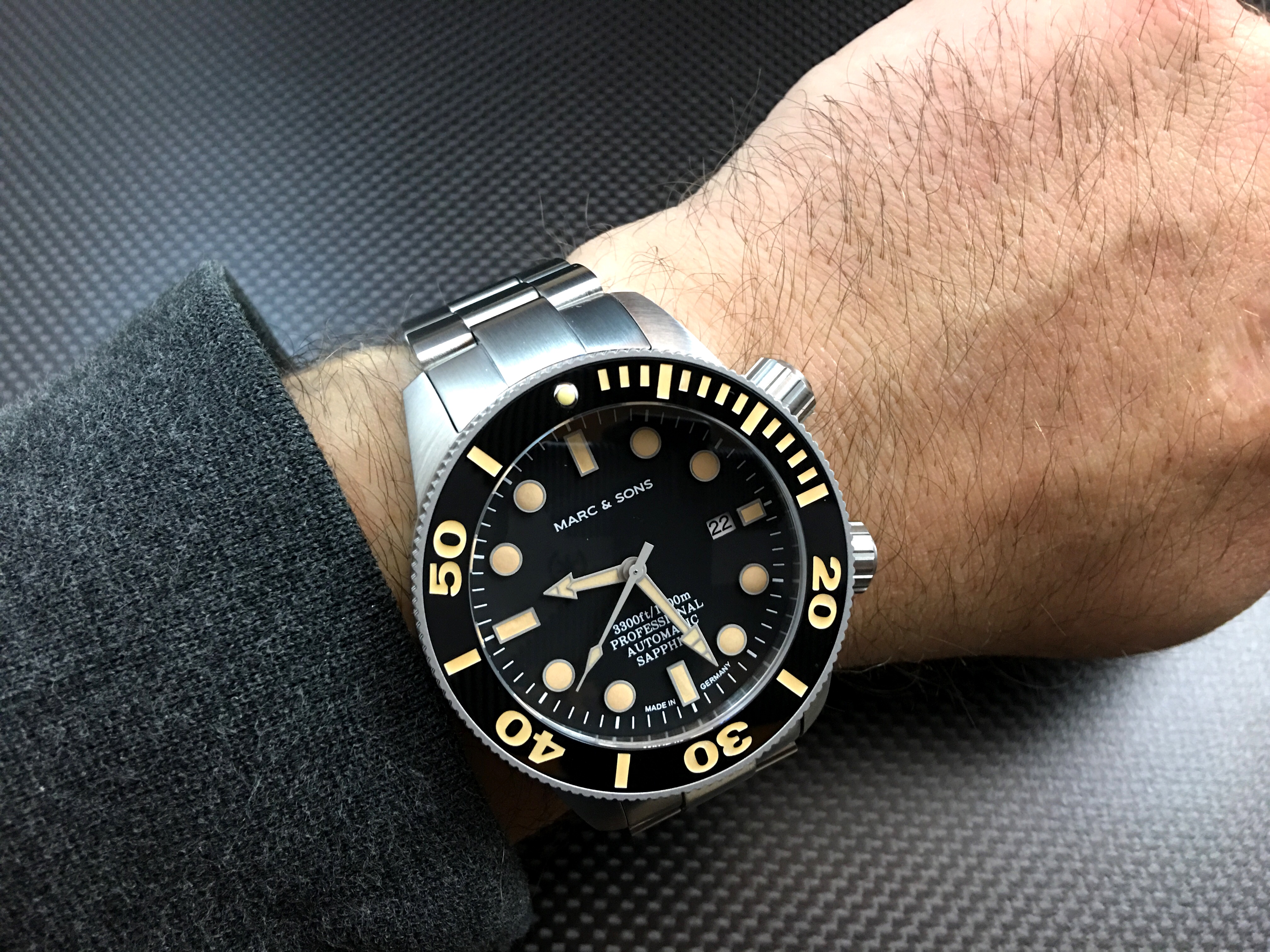 Marc & Sons Diver Watch Professional