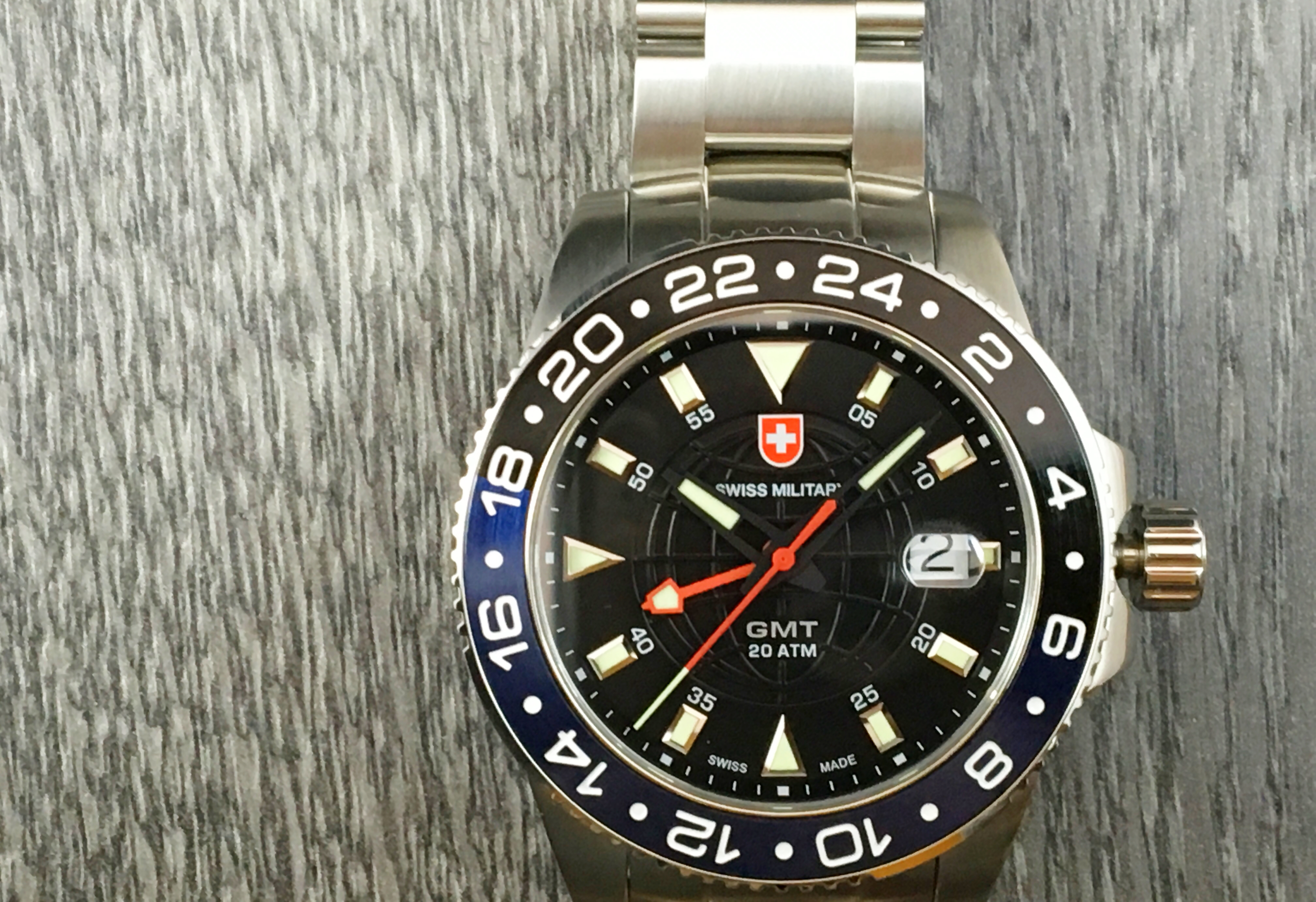 Swiss Military GMT Watch Review WatchReport