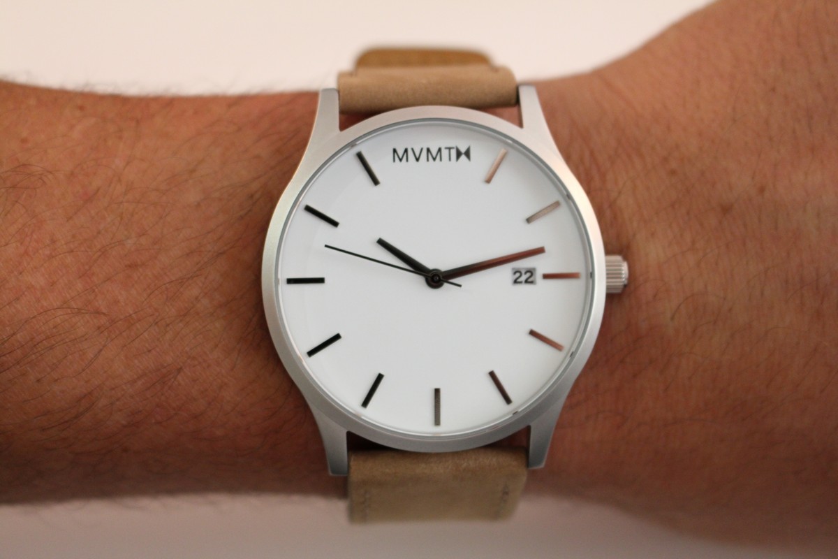 MVMT White Tan Leather Review WatchReport