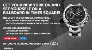 TAG Heuer TCS New York City Marathon