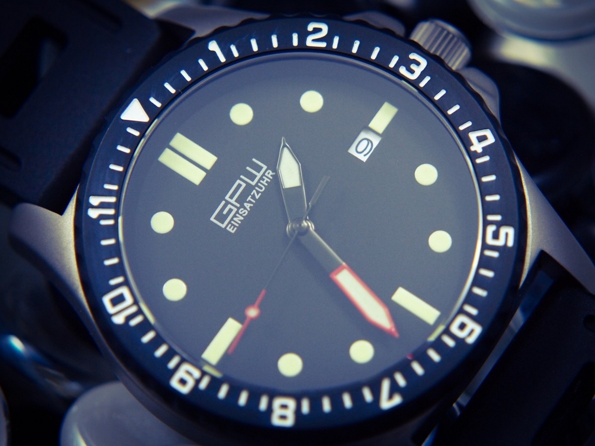 German military titanium on sale offizier gpw automatic