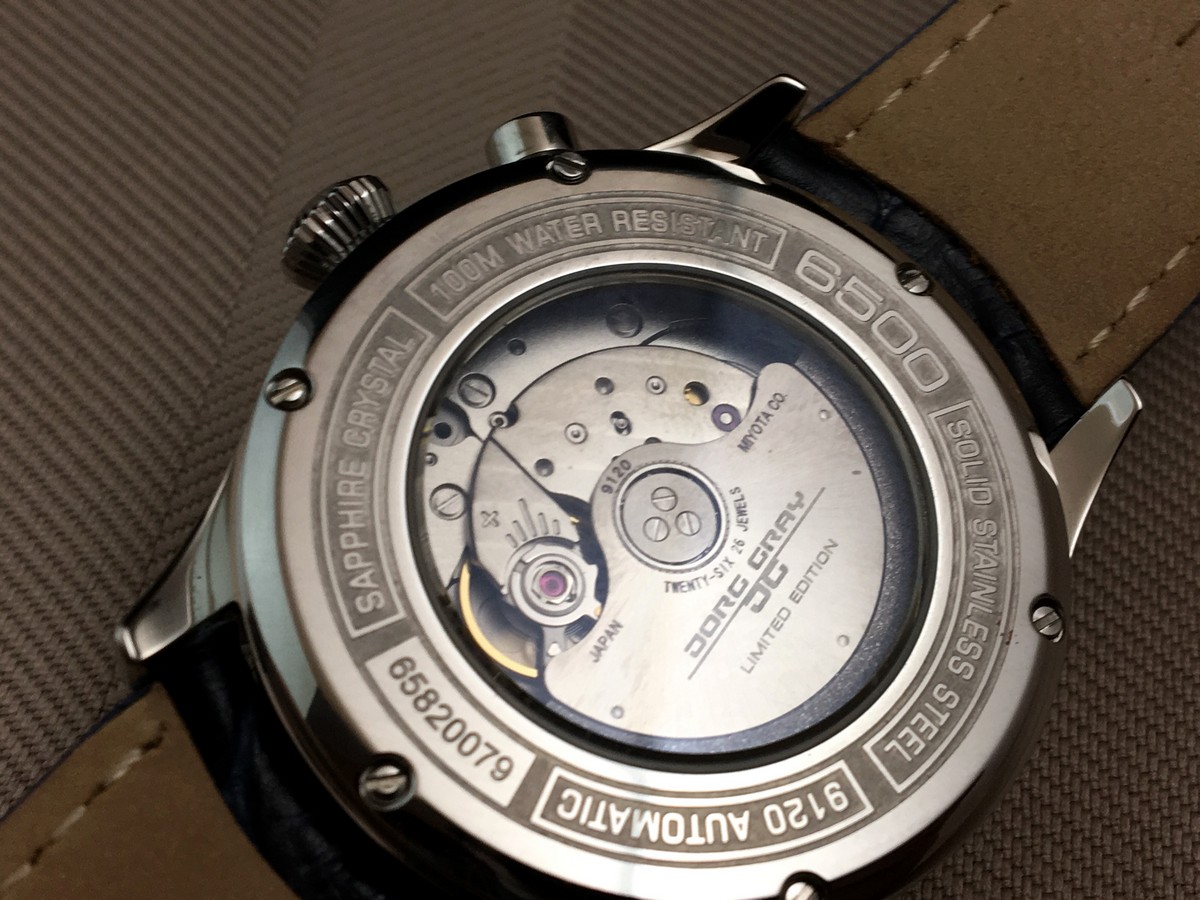 Watch Review Jorg Gray 6500 Automatic WatchReport