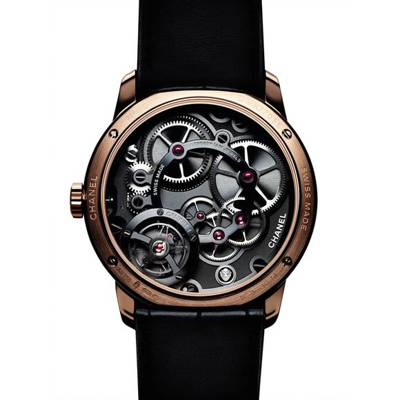 Take a look at the Limited Edition of Monsieur de Chanel in Black Enamel  Dial 