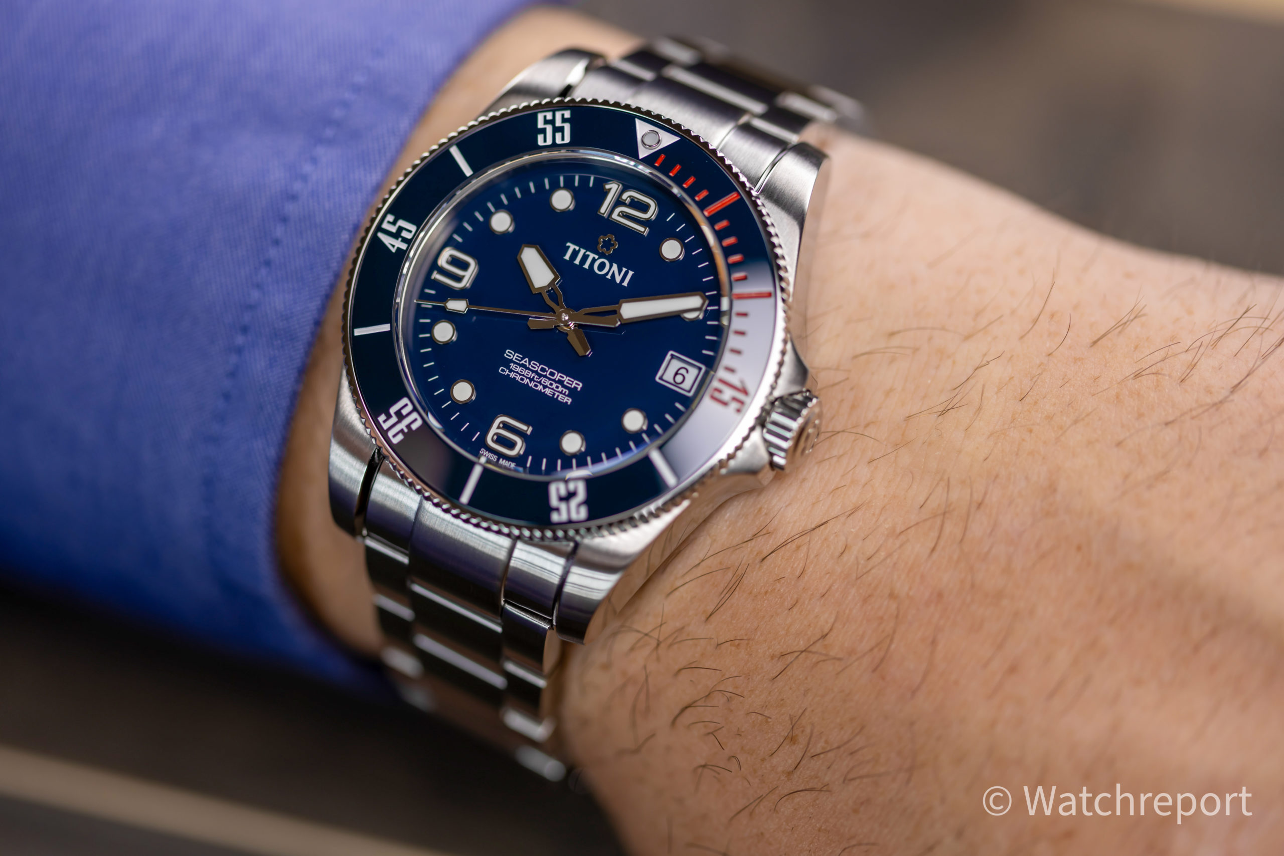 Titoni Seascoper 600 Hands On Review WatchReport